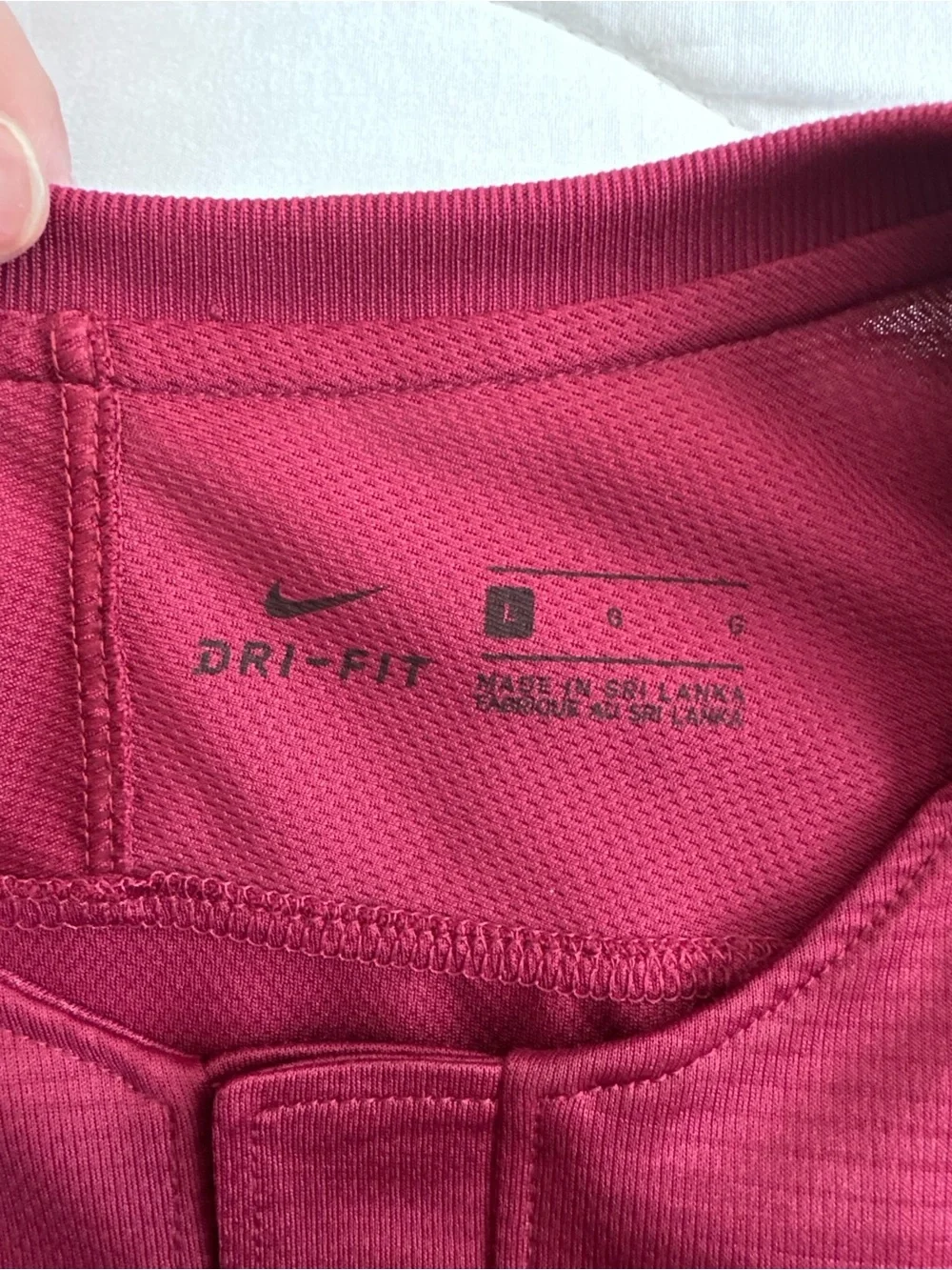 Nike Deep Berry Performance Jersey - Picture 5 of 5